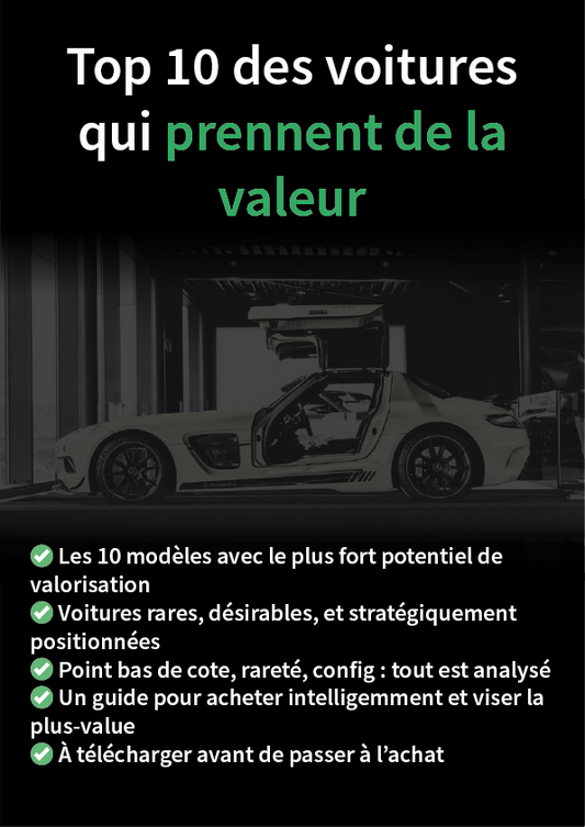 Top 10 des voitures qui prennent de la valeur
